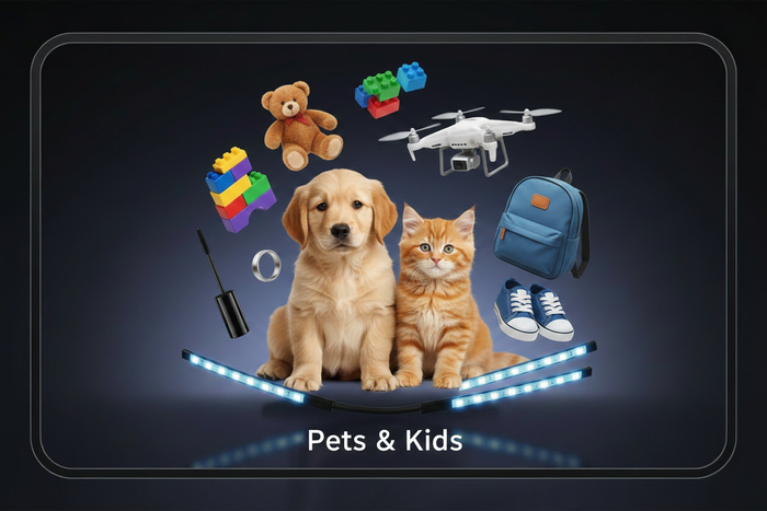 pets and kids