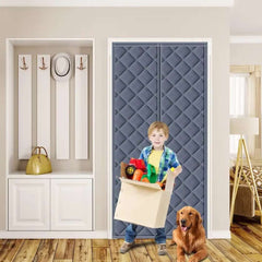 CozyShield Magnetic Door Drapes