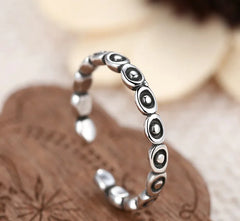 Classic Elegance Silver Ring