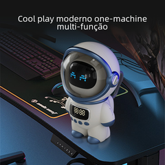 Bluetooth Smart AI Interactive Speaker Clock with Card Slot