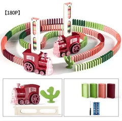 Electric Train Domino Blocks
