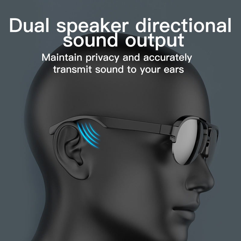 Bluetooth Smart Talking Glasses with Wireless Headset