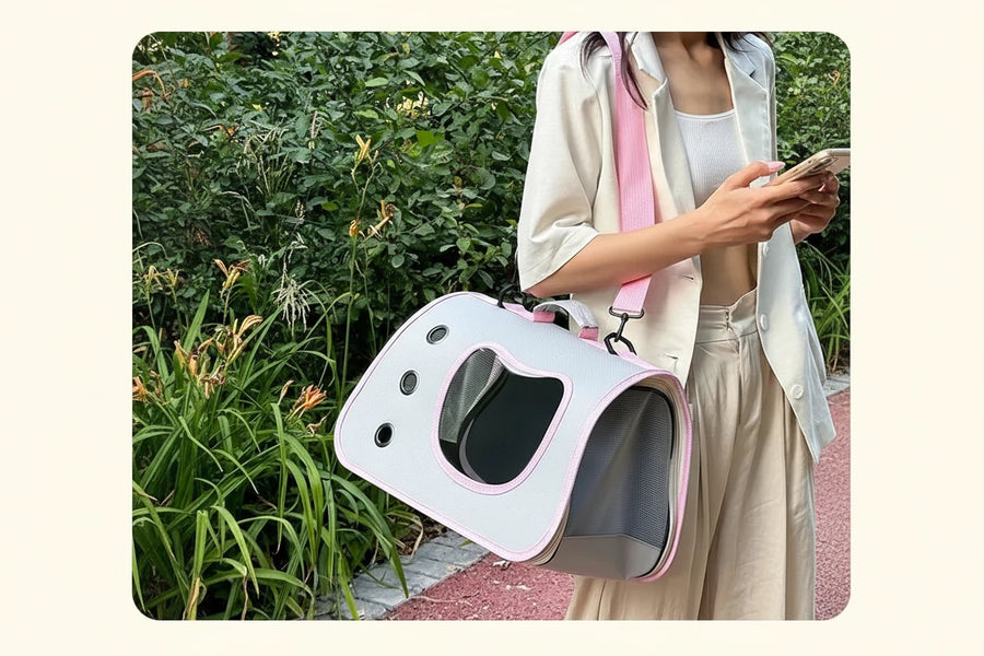 Pet Crossbody Carrier Bag