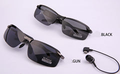 Smart Stereo Bluetooth Glasses with Polarized Lenses