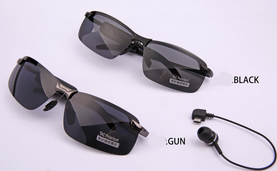 Smart Stereo Bluetooth Glasses with Polarized Lenses