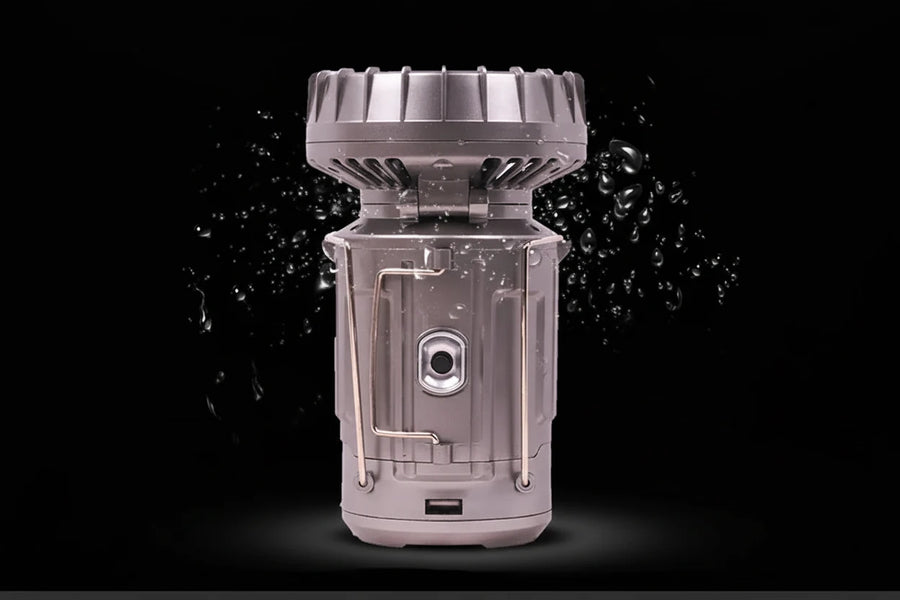 Solar Camping Lantern Fan