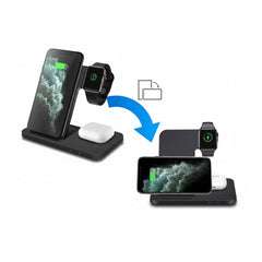 3in1 Wireless Fast Charger Dock Station