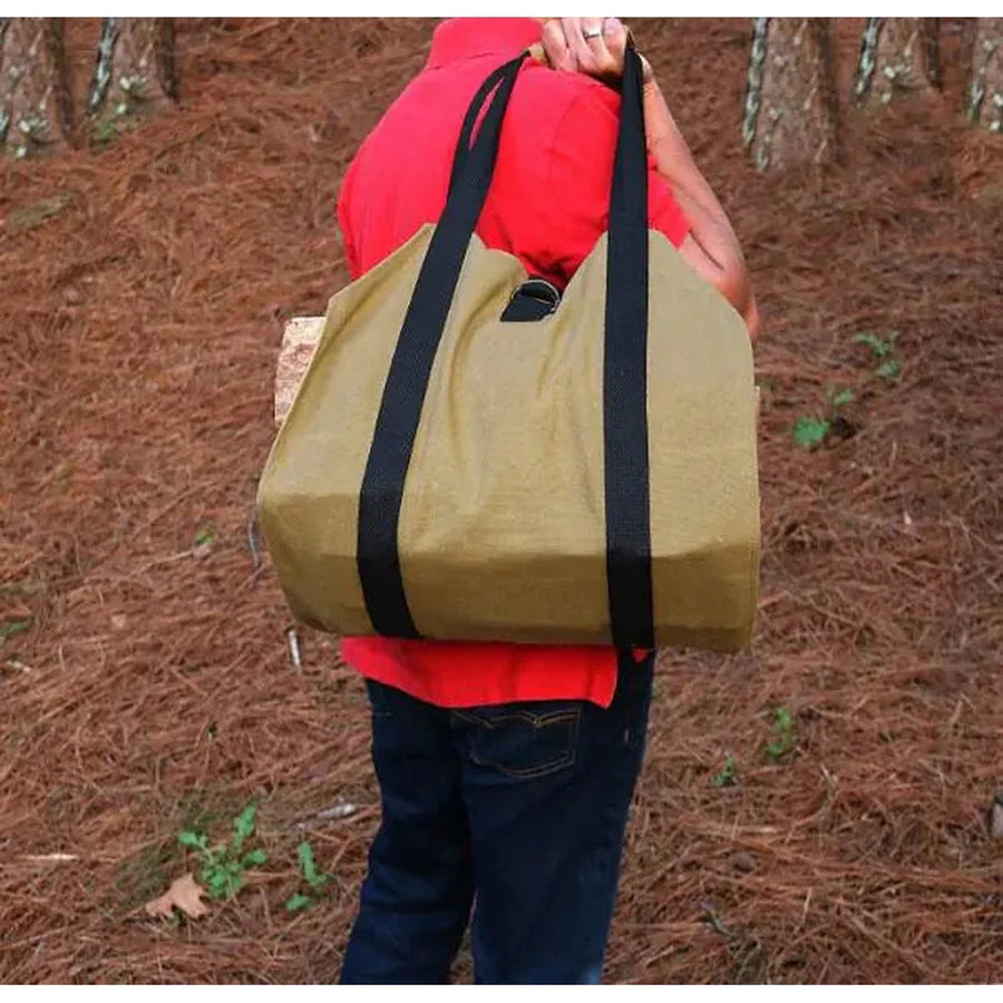 Outdoor Firewood Tote Bag