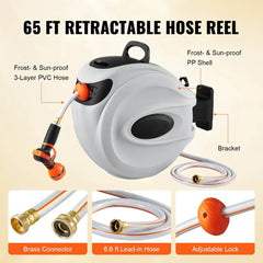 VEVOR Wall-Mount Swivel Hose Reel