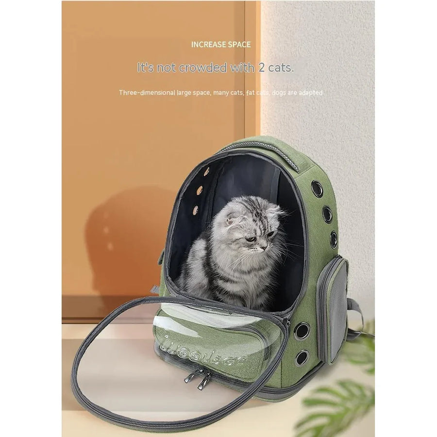 Transparent Cat Carrier Bag