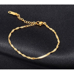 Golden Helix Titanium Cuff