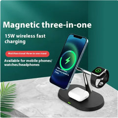 Tri-Power Wireless Charging Station