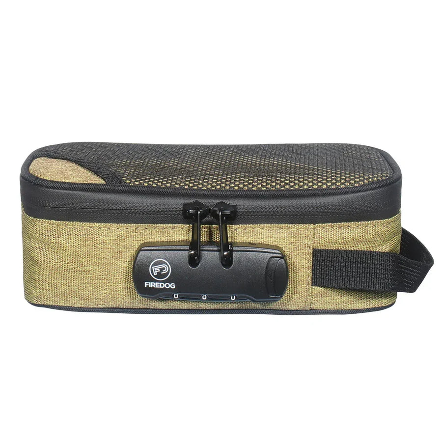 Secure Odor-Shield Travel Pouch with Lock