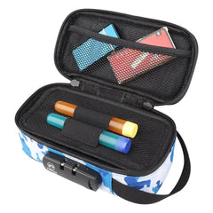 Secure Odor-Shield Travel Pouch with Lock
