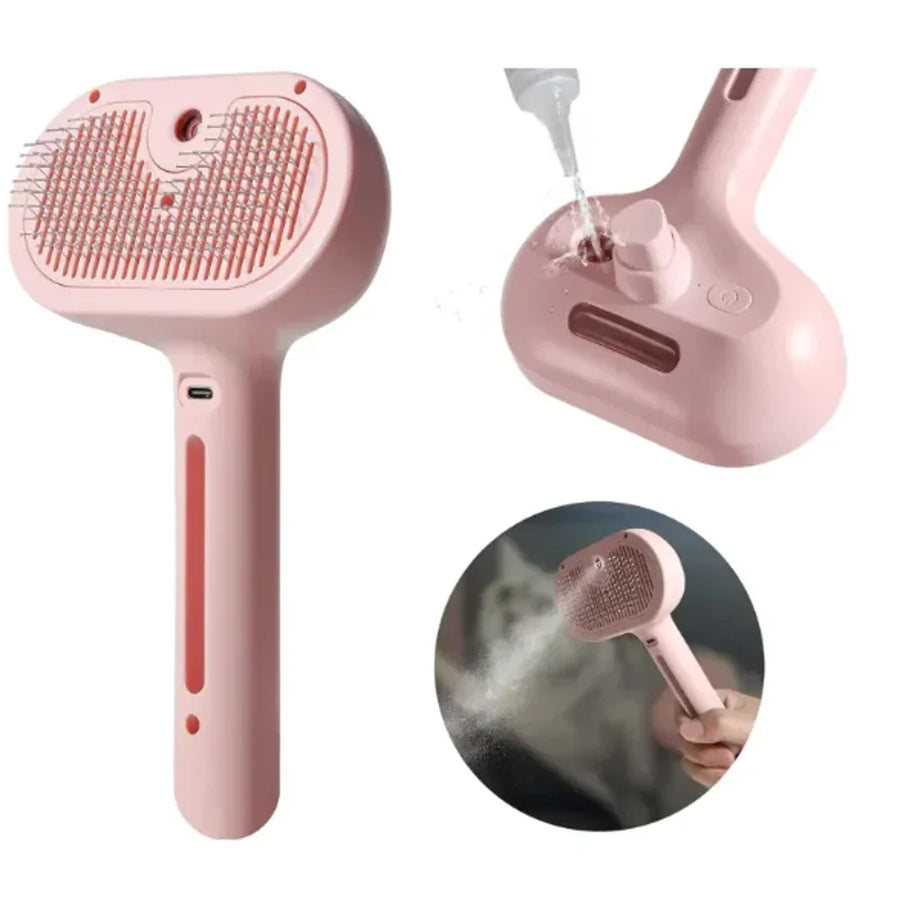 Pet Hair Spray Brush