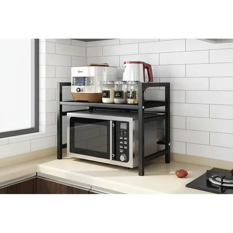 Expandable Kitchen Microwave Rack