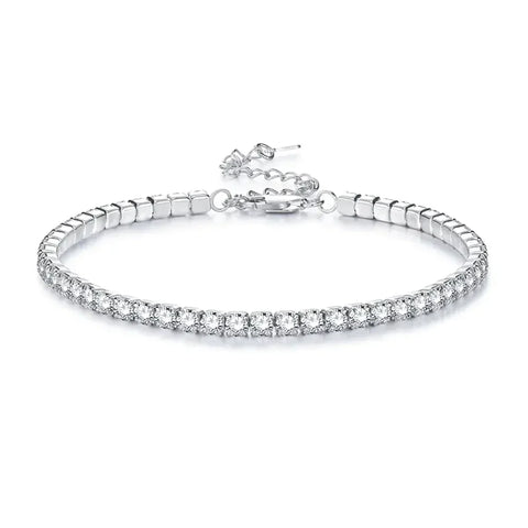 Women's High Carbon Full Diamond Bracelet