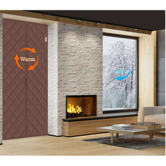 CozyShield Magnetic Door Drapes