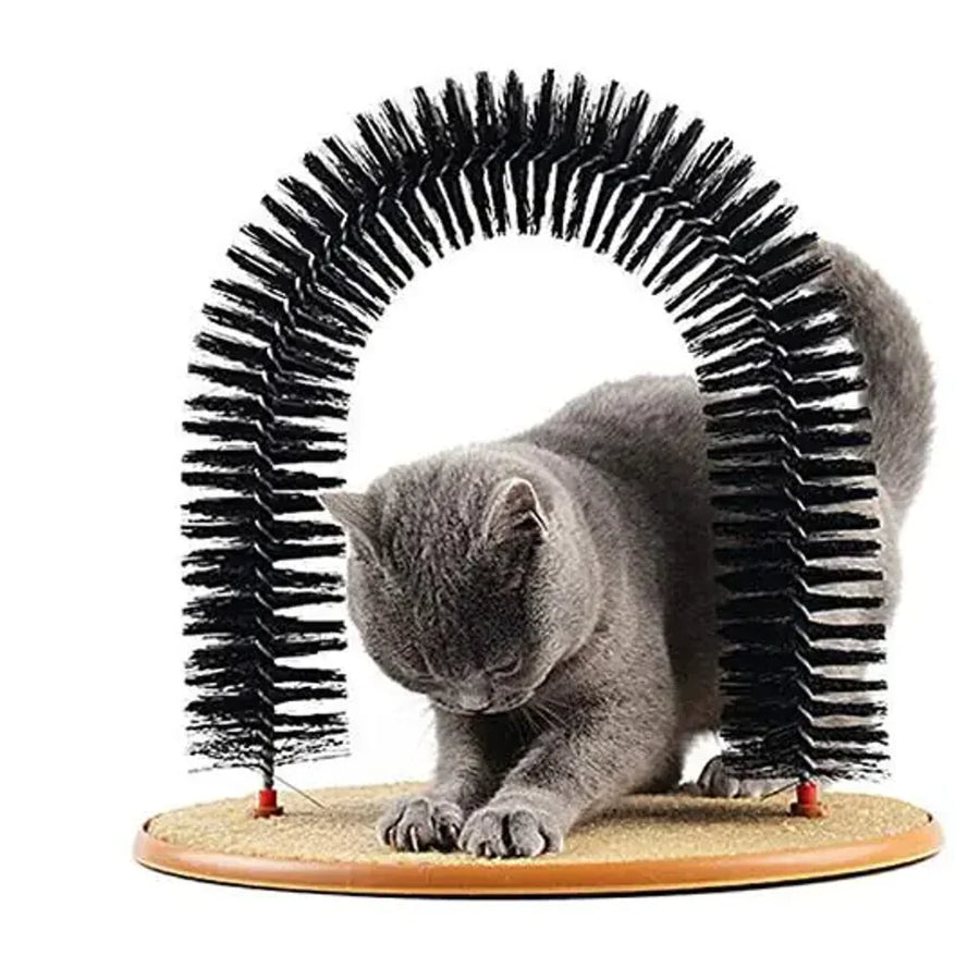 Grooming Cat Toy Arch