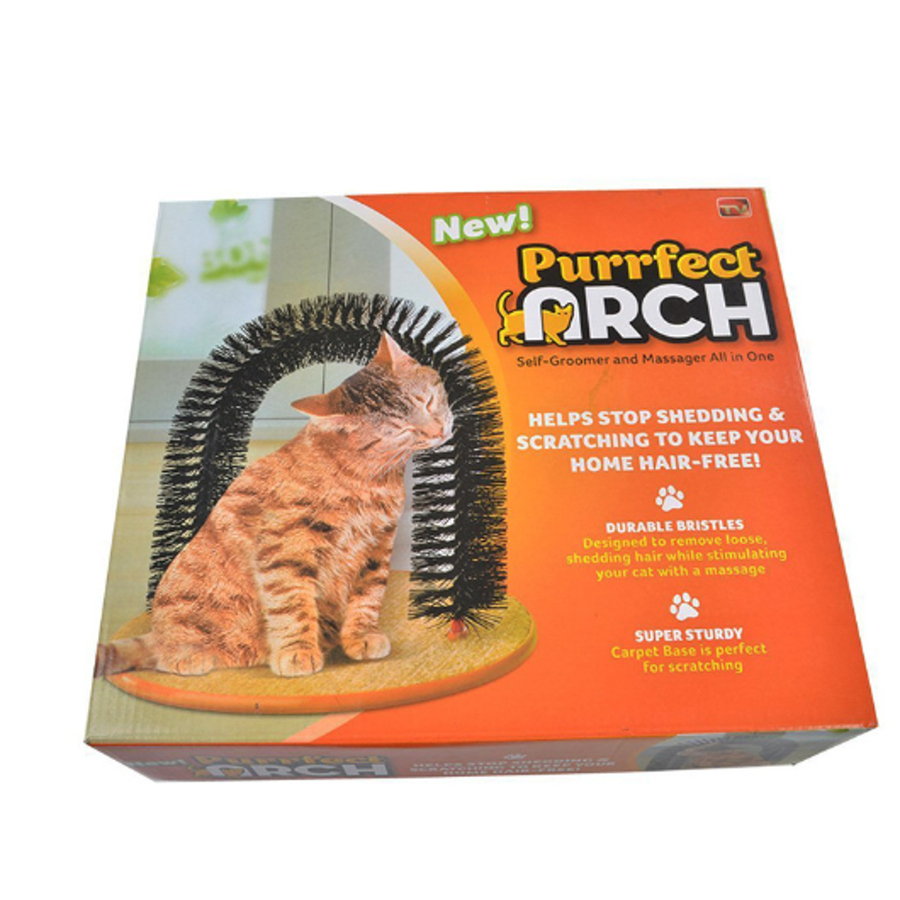 Grooming Cat Toy Arch
