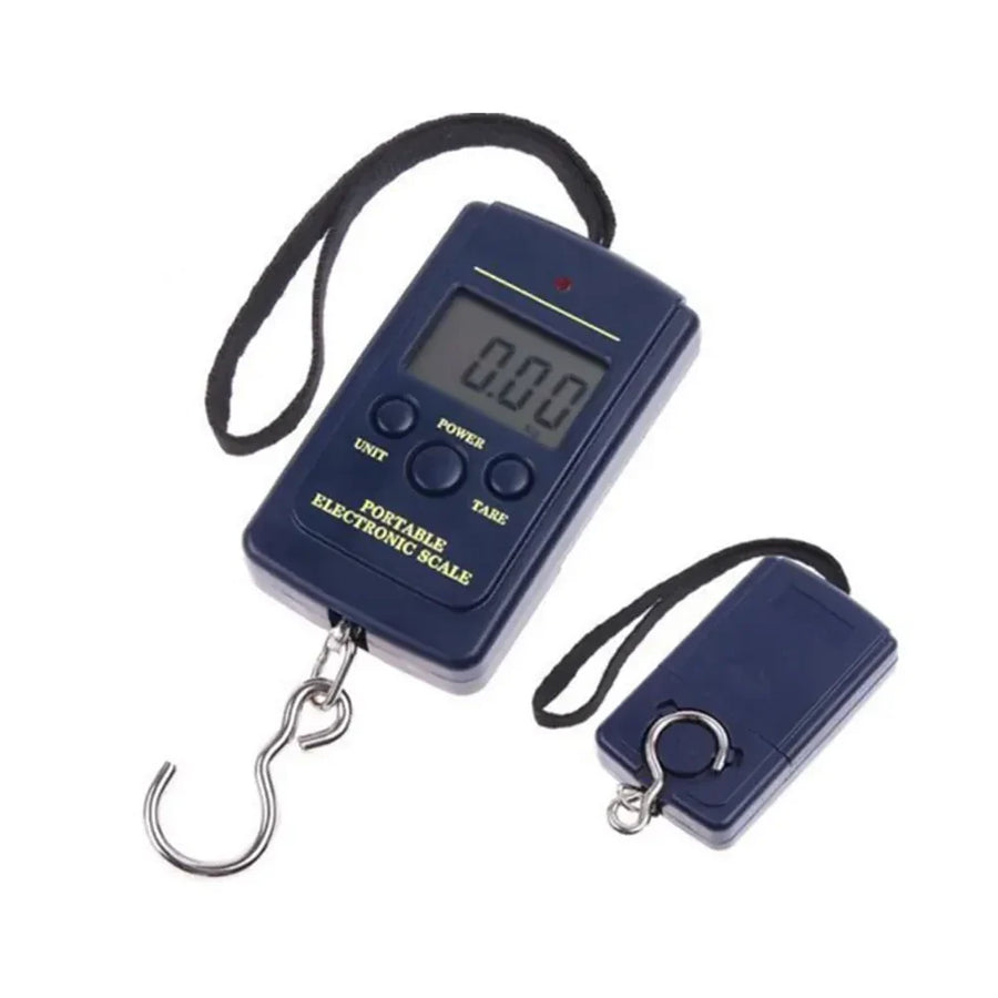 Compact 40kg Travel Scale with Light