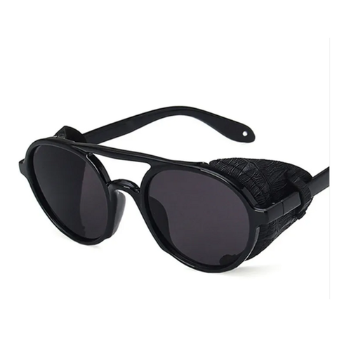 Windproof big frame sunglasses steampunk sunglasses