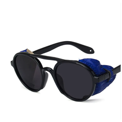 Windproof big frame sunglasses steampunk sunglasses