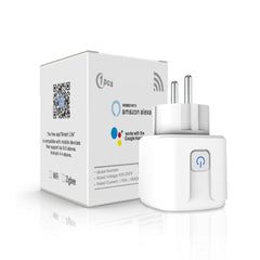 Smart WIFI Socket with AI Voice Control and Power Meter