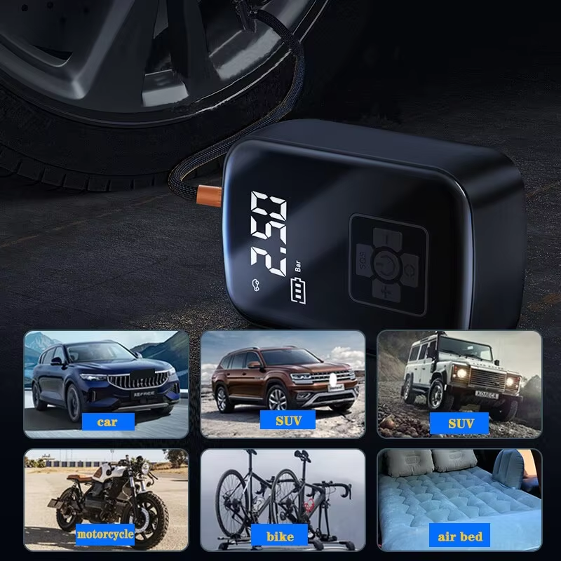 Wireless Car Tire Inflator & Air Compressor