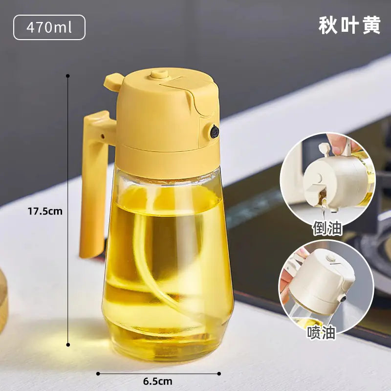 2-in-1 Glass Oil condiment sprayer