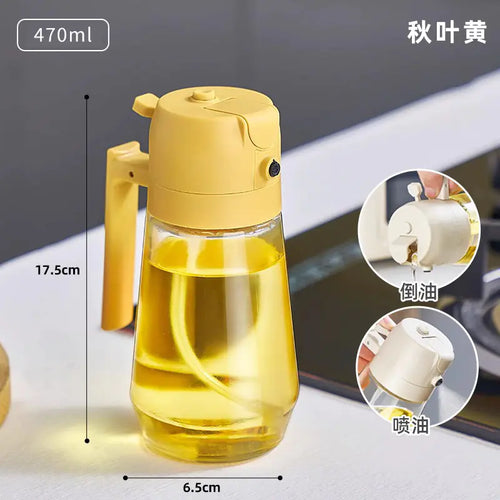 2-in-1 Glass Oil condiment sprayer