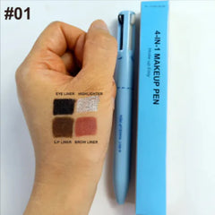 4-in-1 Multi-Use Makeup Brush