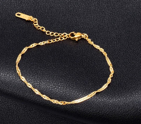 Golden Helix Titanium Cuff