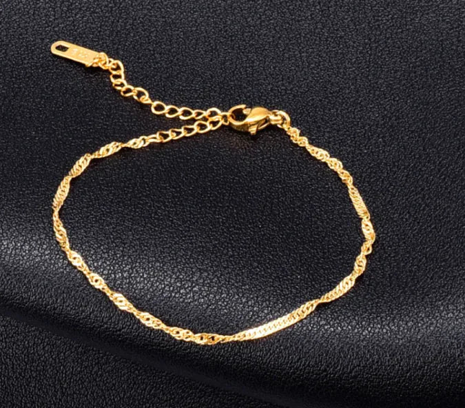 Golden Helix Titanium Cuff