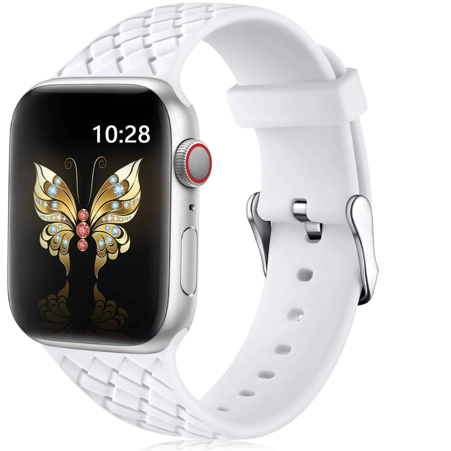 Braided Silicone Smartwatch Band