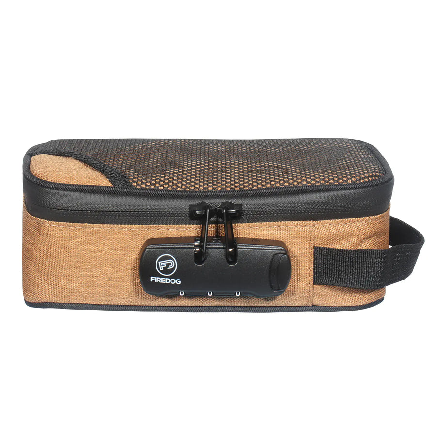 Secure Odor-Shield Travel Pouch with Lock