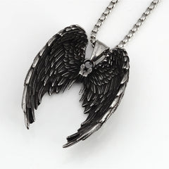 Titanium Steel Wing Necklace