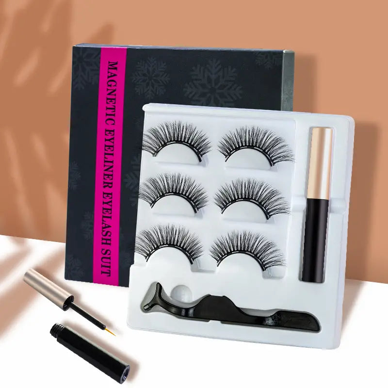 Magnetic Lash & Liner Set (3 Pairs)