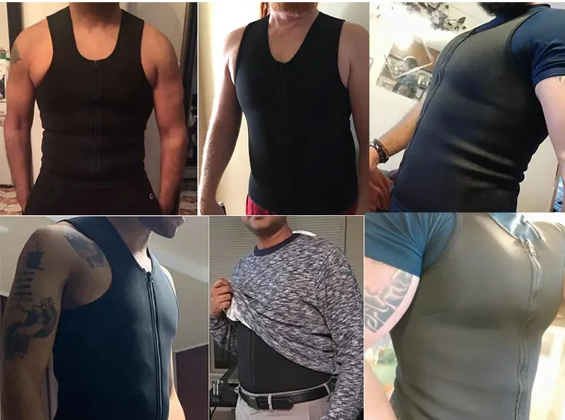 Men's Sculpting Neoprene Sauna Vest