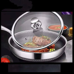 304 Stainless Non-Stick Daily Fryer