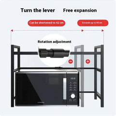 Expandable Kitchen Microwave Rack