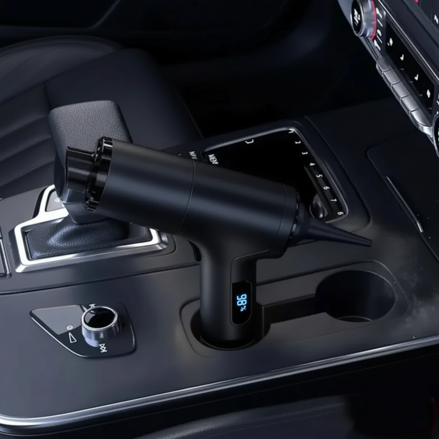 Portable Efficient Cordless Car Vacuum