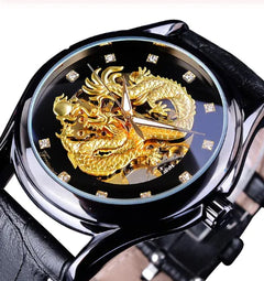 Luminous Dragon Skeleton Men's Watch