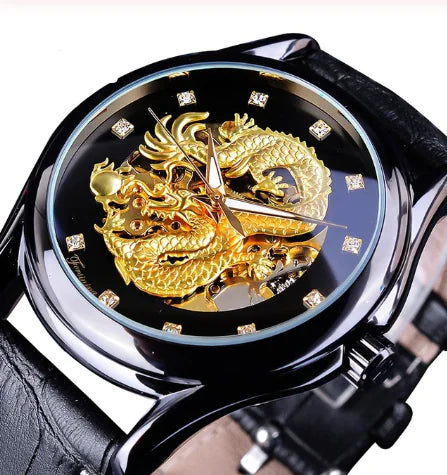 Luminous Dragon Skeleton Watch