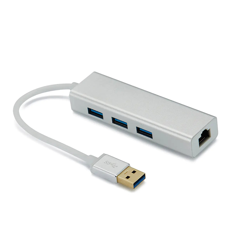 Gigabit Ethernet & USB 3.0 Multiport Hub