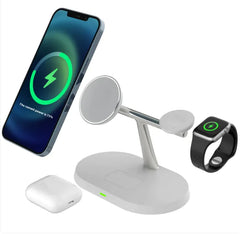 Tri-Power Wireless Charging Station