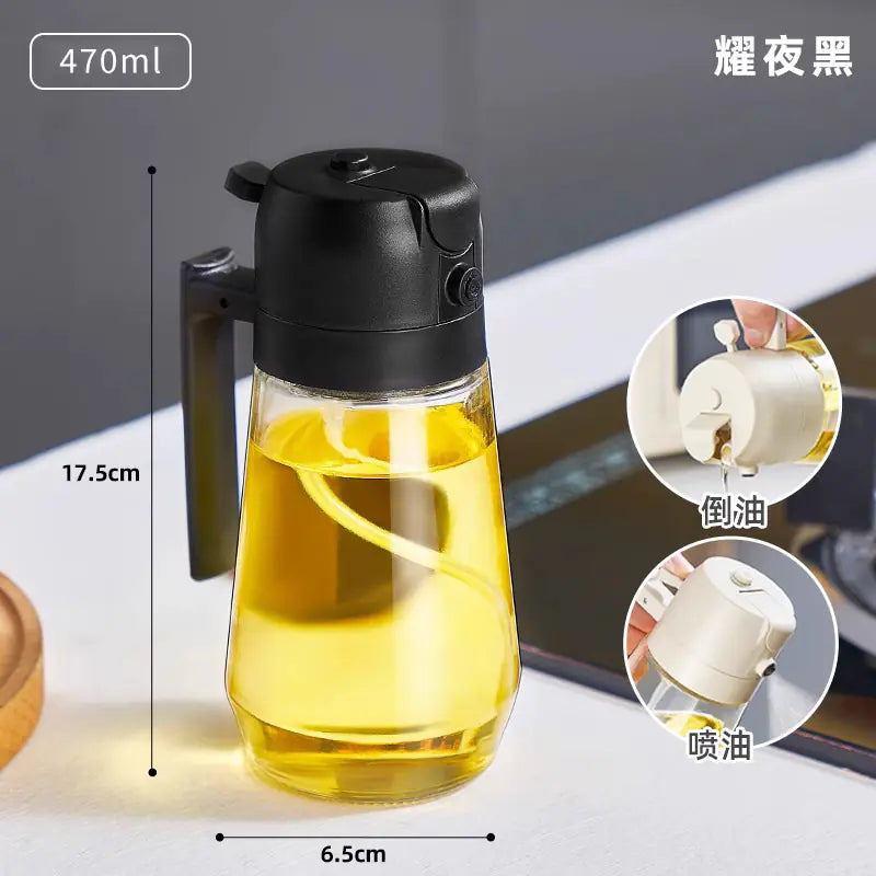 2-in-1 Glass Oil condiment sprayer