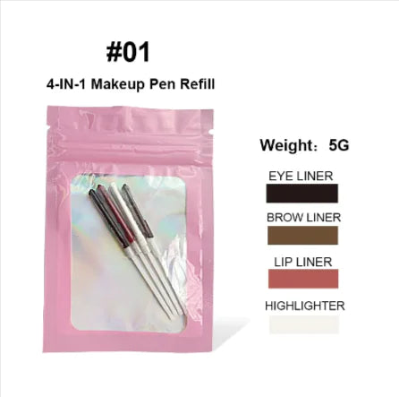 4-in-1 Multi-Use Makeup Brush