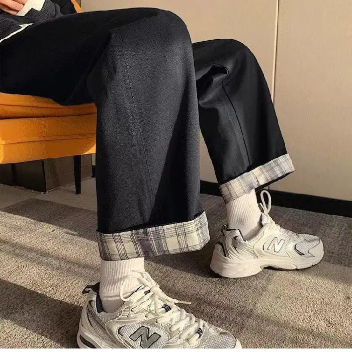 Chic High-Waist Cargo Denims