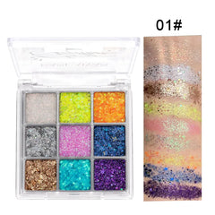 Nine Color Eye Shadow Palette